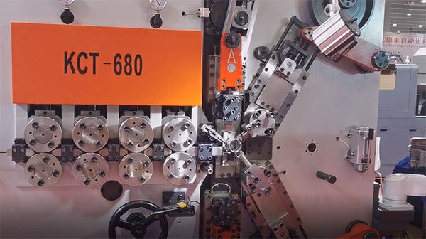 3.0-8.0mm Spring Coiler, 60m/min, 6-Axis, KCT-680