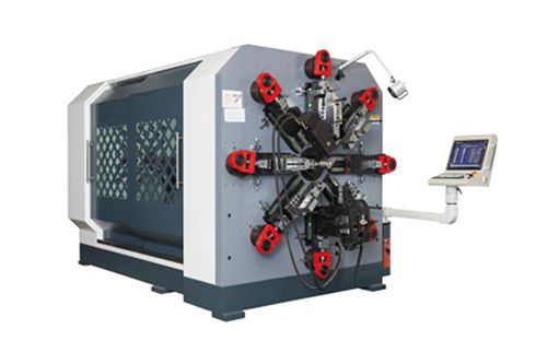 12-Axis CNC Spring Making Machine
